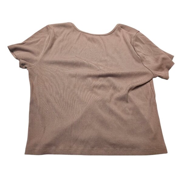 Aritzia Wilfred Tie Front Shirt Medium - Picture 3 of 6